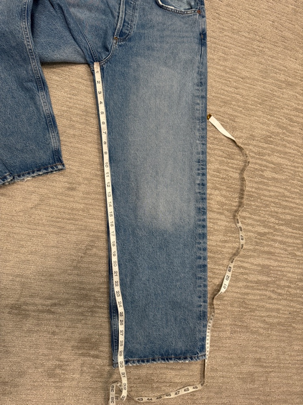 AGOLDE Low Slung Baggy in Libertine Size 27 - Picture 13 of 15